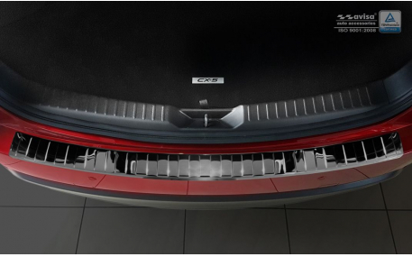 Накладка на задний бампер Mazda CX-5