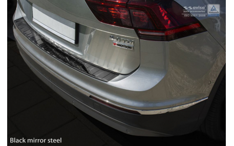 Накладка на задний бампер Volkswagen Tiguan