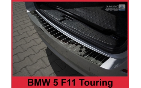Накладка на задний бампер BMW 5 (F11)