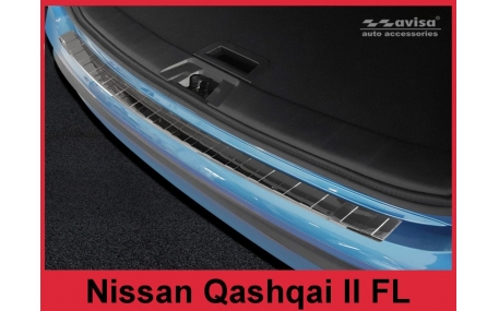 Накладка на задний бампер Nissan Qashqai J11 2017-2021