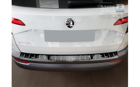 Накладка на задний бампер Skoda Karoq