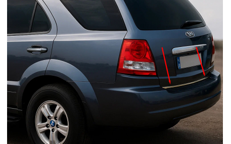 Хром накладки Kia Sorento