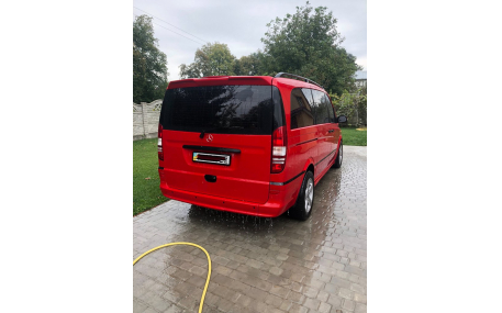 Спойлер Mercedes Vito W639