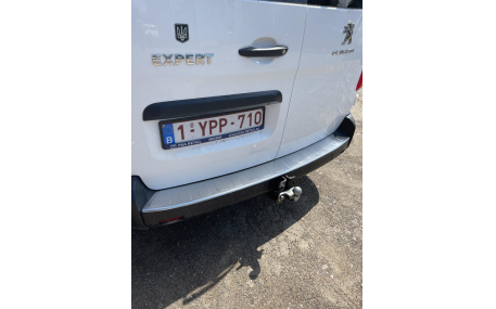 Накладка на задний бампер Citroen Jumpy