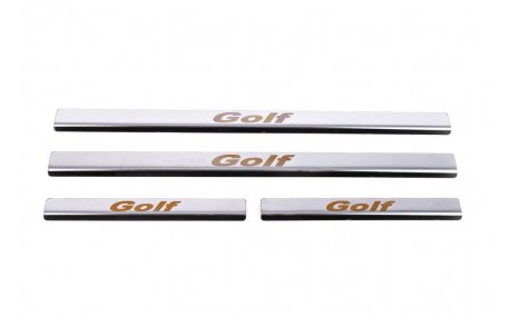 Накладки на пороги Volkswagen Golf 6