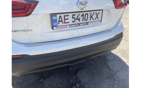 Накладка на задний бампер Nissan Qashqai J11 2017-2021