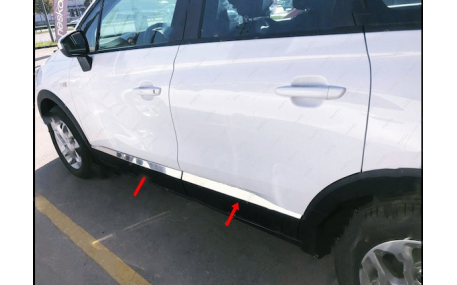 Хром накладки Opel Crossland X
