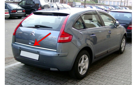 Хром накладки Citroen С4