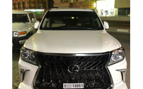Бампер передний Lexus LX570 2012-2015