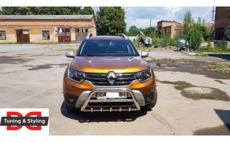 Защита передняя Renault Duster