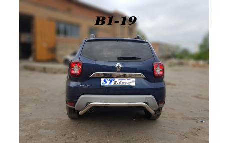 Защита задняя Renault Duster