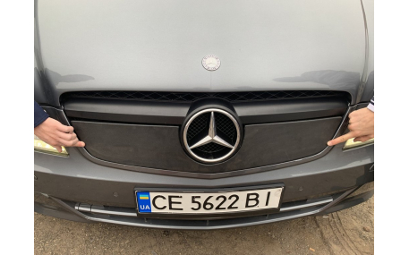 Зимняя накладка на решетку Mercedes Vito W639