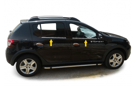 Хром накладки Renault Sandero