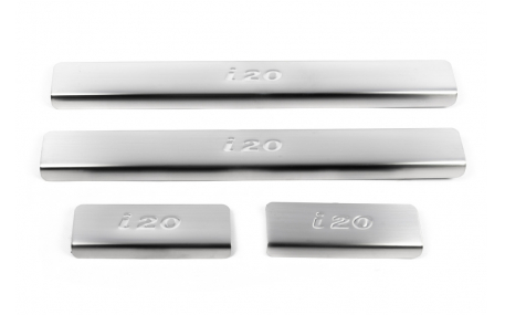 Накладки на пороги Hyundai I20