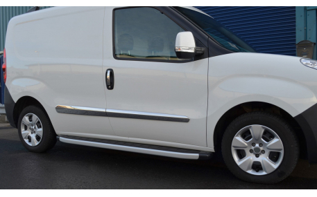 Хром накладки Fiat Doblo