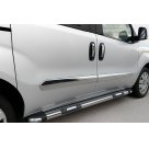Хром накладки Fiat Doblo