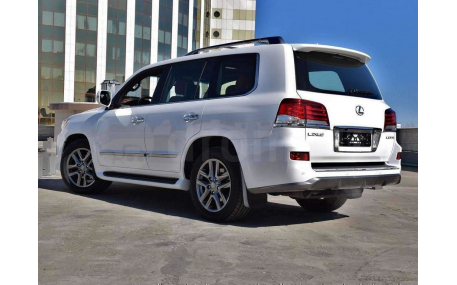 Накладки на бампера Lexus LX570 2012-2015