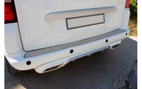 Накладка на задний бампер Citroen Berlingo