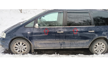 Хром накладки Volkswagen Sharan