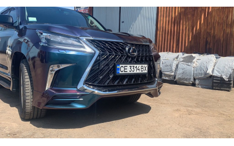 Накладки на бампера Lexus LX570 2016-2021