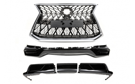 Накладки на бампера Lexus LX570 2016-2021