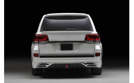 Накладки на бампера Toyota Land Cruiser 200