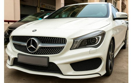 Решетка радиатора Mercedes CLA-class W117 2013-2016