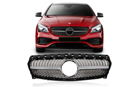 Решетка радиатора Mercedes CLA-class W117 2017-2019