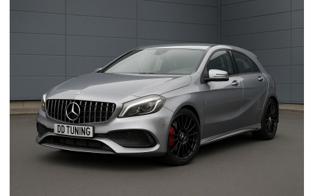 Решетка радиатора Mercedes A-class W176 2012-2015