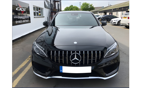 Решетка радиатора Mercedes C-Class W205 2018-2021