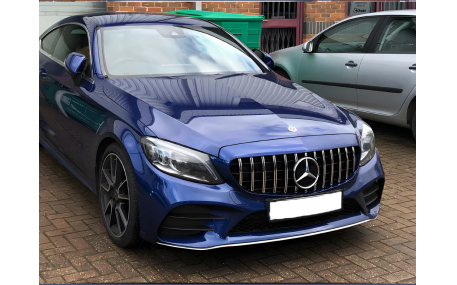 Решетка радиатора Mercedes C-Class W205 2018-2021