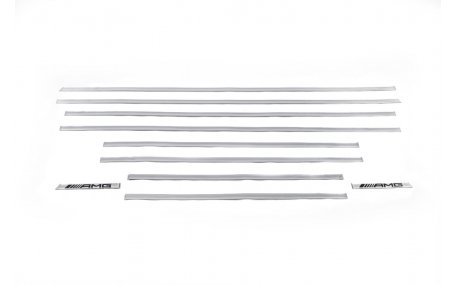 Вставки в молдинги дверей Mercedes G-class W463