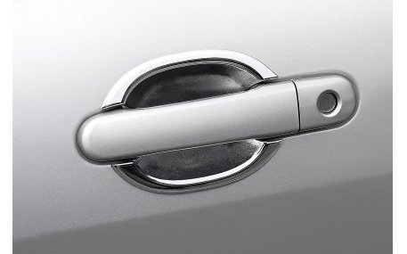 Хром накладки Nissan Tiida