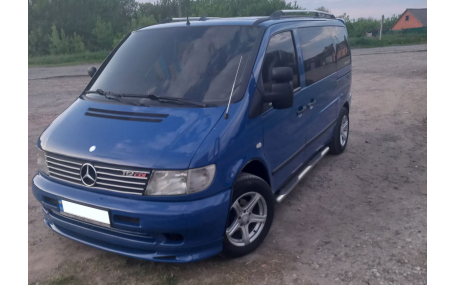 Накладка передняя Mercedes Vito W638
