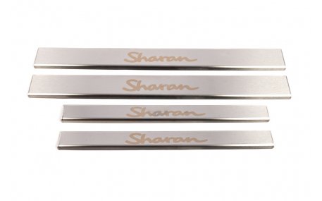 Накладки на пороги Volkswagen Sharan