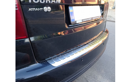 Накладка на задний бампер Volkswagen Touran