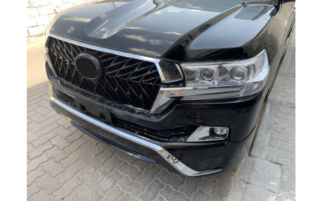 Накладки на бампера Toyota Land Cruiser 200
