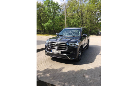 Накладки на бампера Toyota Land Cruiser 200