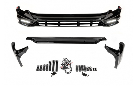 Накладки на бампера Toyota Land Cruiser Prado 150