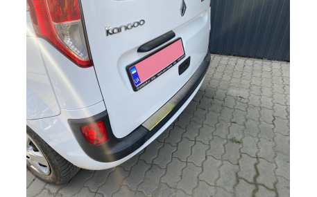 Накладка на задний бампер Renault Kangoo