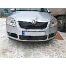 Зимняя накладка на решетку Skoda Fabia