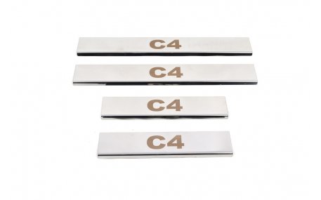 Накладки на пороги Citroen C4