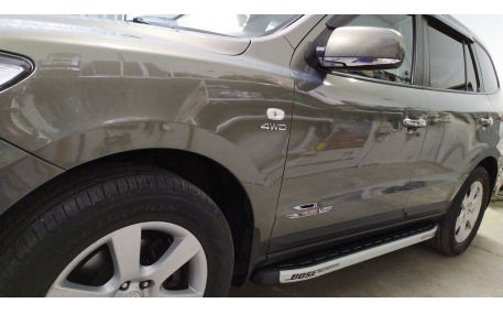 Подножки Hyundai Santa Fe