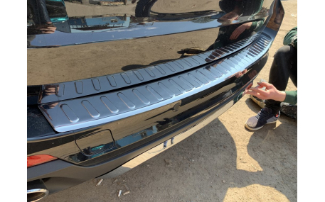 Накладка на задний бампер BMW X5 F15