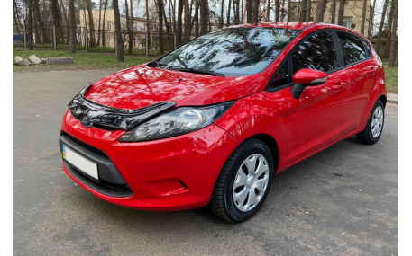 Дефлектор капота Ford Fiesta