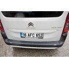 Накладка на задний бампер Citroen Berlingo