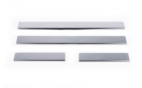 Накладки на пороги Peugeot 301