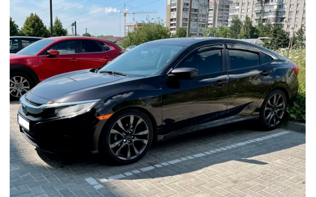 Дефлекторы окон Honda Civic 4D