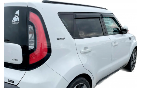 Дефлекторы окон Kia Soul