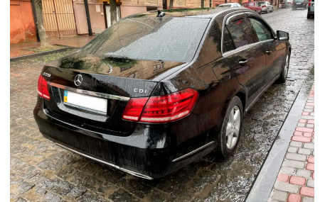 Дефлекторы окон Mercedes E-class W212